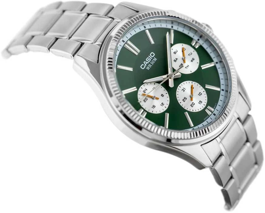 Vyriškas laikrodis CASIO MTP-1375D-3AVDF (zd112f) + BOX