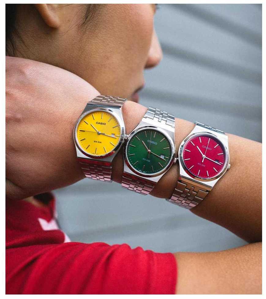 „Casio MTP-B145D-3A“ vyriškas laikrodis + BOX (zd230b)