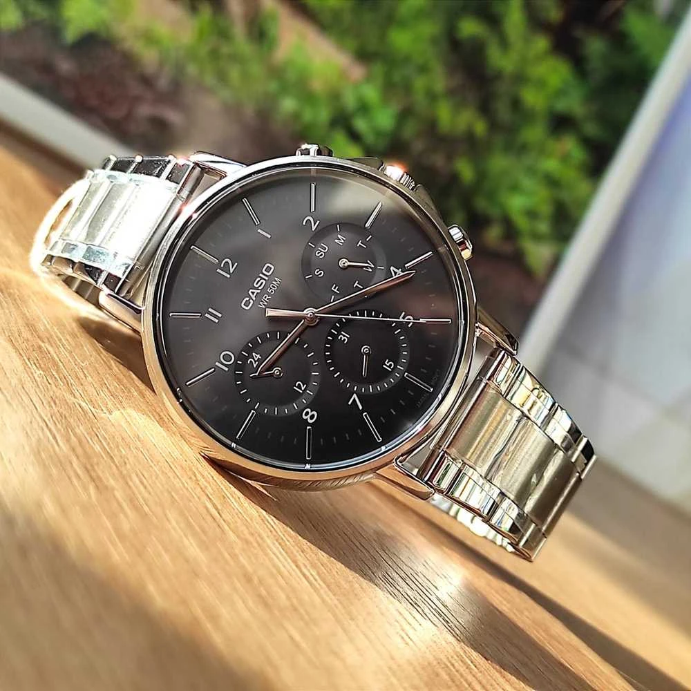 CASIO MTP-E321D-1A VYRIŠKAS LAIKRODIS (zd269a) + DĖŽUTĖ