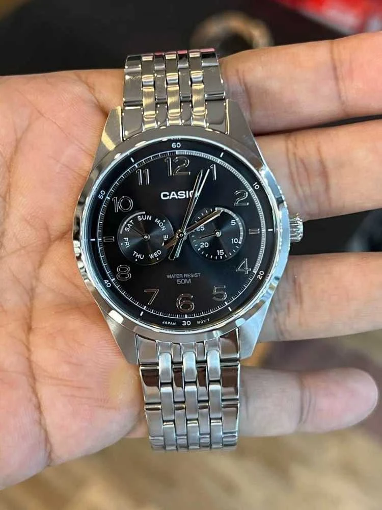 CASIO MTP-E340D-1A VYRIŠKAS LAIKRODIS (zd264a) + DĖŽUTĖ