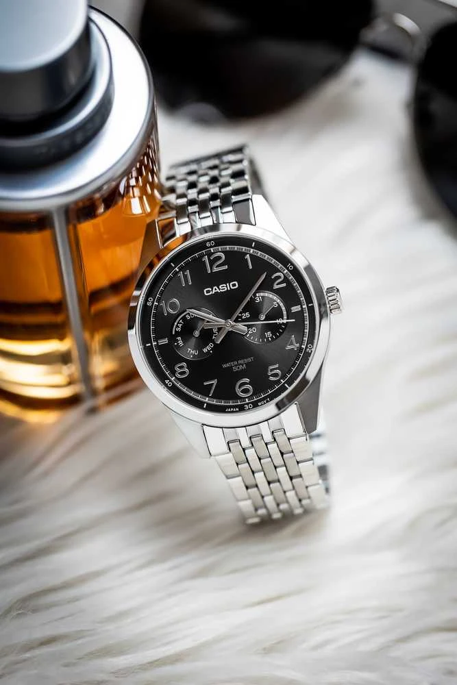 CASIO MTP-E340D-1A VYRIŠKAS LAIKRODIS (zd264a) + DĖŽUTĖ