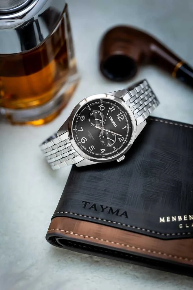 CASIO MTP-E340D-1A VYRIŠKAS LAIKRODIS (zd264a) + DĖŽUTĖ