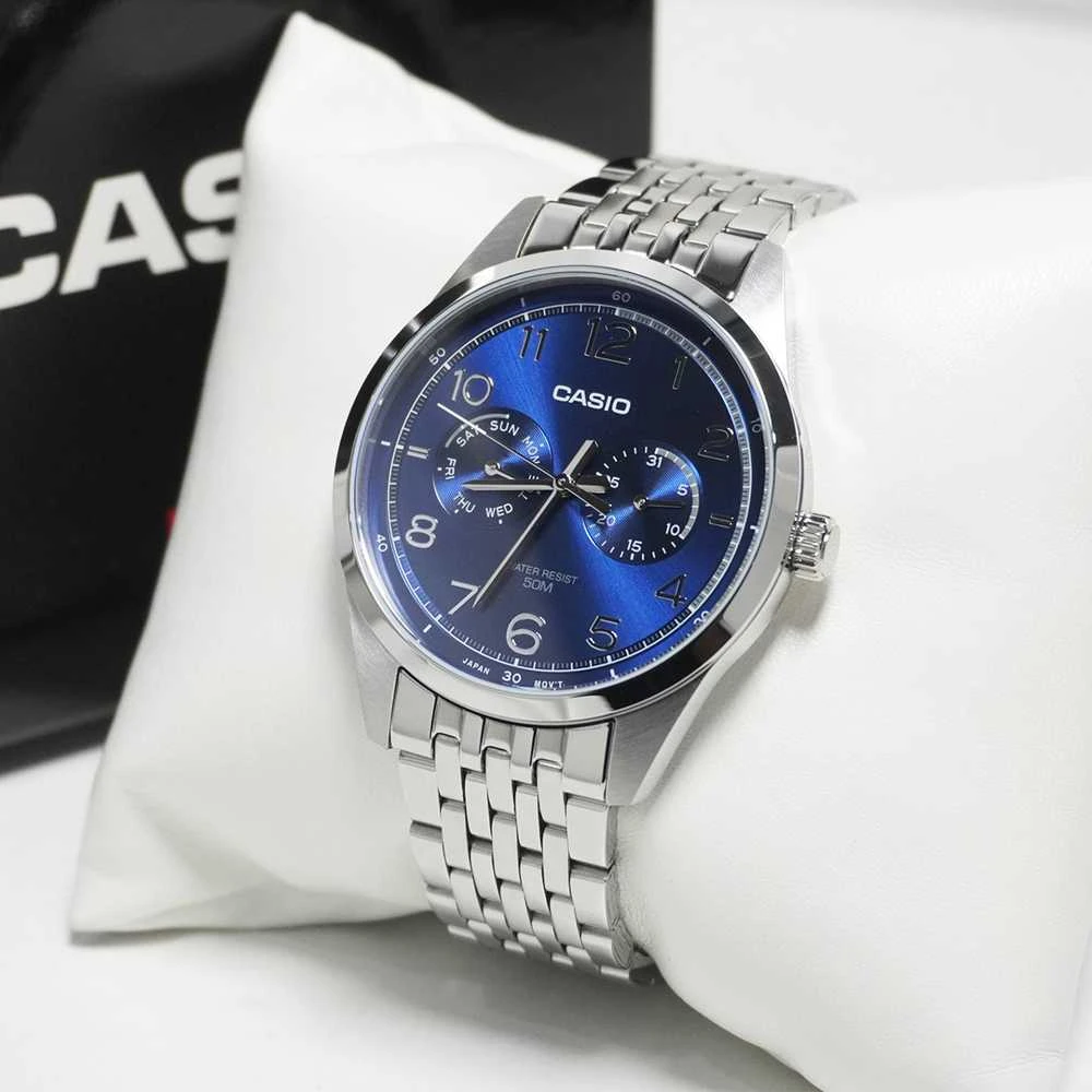Laikrodis CASIO MTP-E340D-2A MEN'S WATCH (zd264b) + BOX