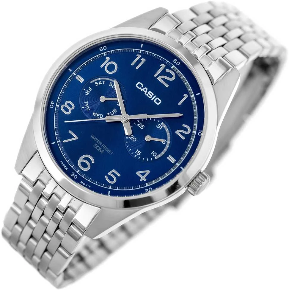 Laikrodis CASIO MTP-E340D-2A MEN'S WATCH (zd264b) + BOX