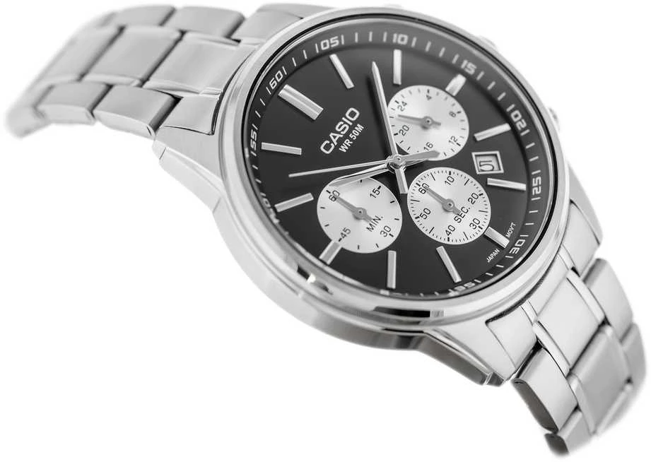 CASIO MTP-E515D-1A VYRIŠKAS LAIKRODIS (zd265a) + DĖŽUTĖ