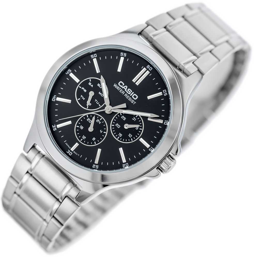 Laikrodis CASIO MTP-V300D-1A MEN'S WATCH + BOX