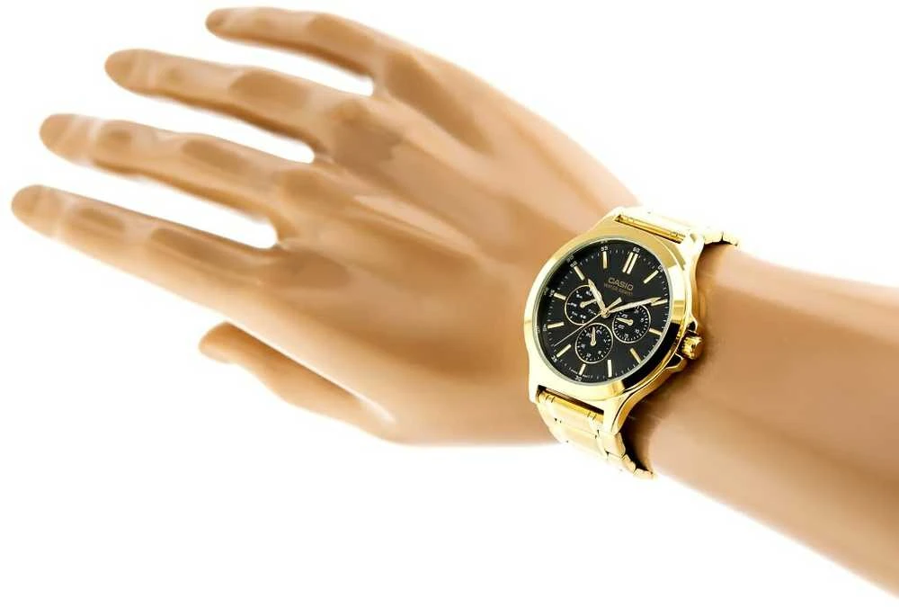 Laikrodis CASIO MTP-V300G 1A MEN'S WATCH (zd091b) + BOX