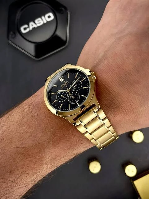 Laikrodis CASIO MTP-V300G 1A MEN'S WATCH (zd091b) + BOX