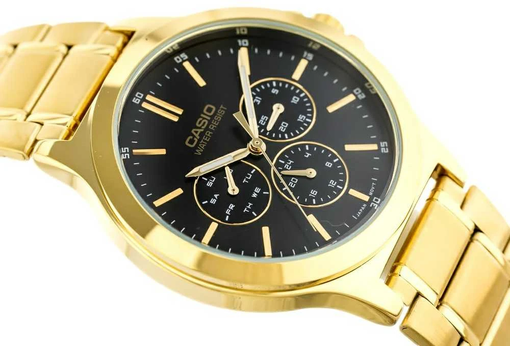 Laikrodis CASIO MTP-V300G 1A MEN'S WATCH (zd091b) + BOX