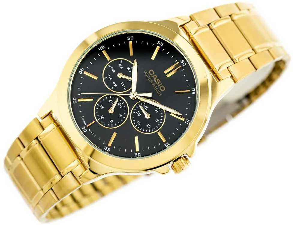 Laikrodis CASIO MTP-V300G 1A MEN'S WATCH (zd091b) + BOX
