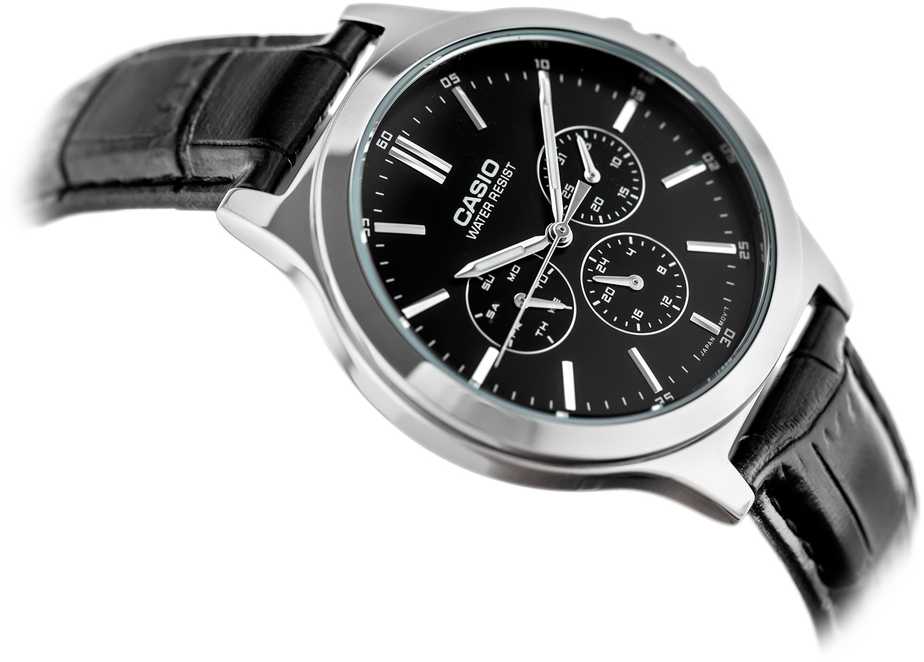 Laikrodis CASIO MTP-V300L-1A MEN'S WATCH (zd085b) + BOX