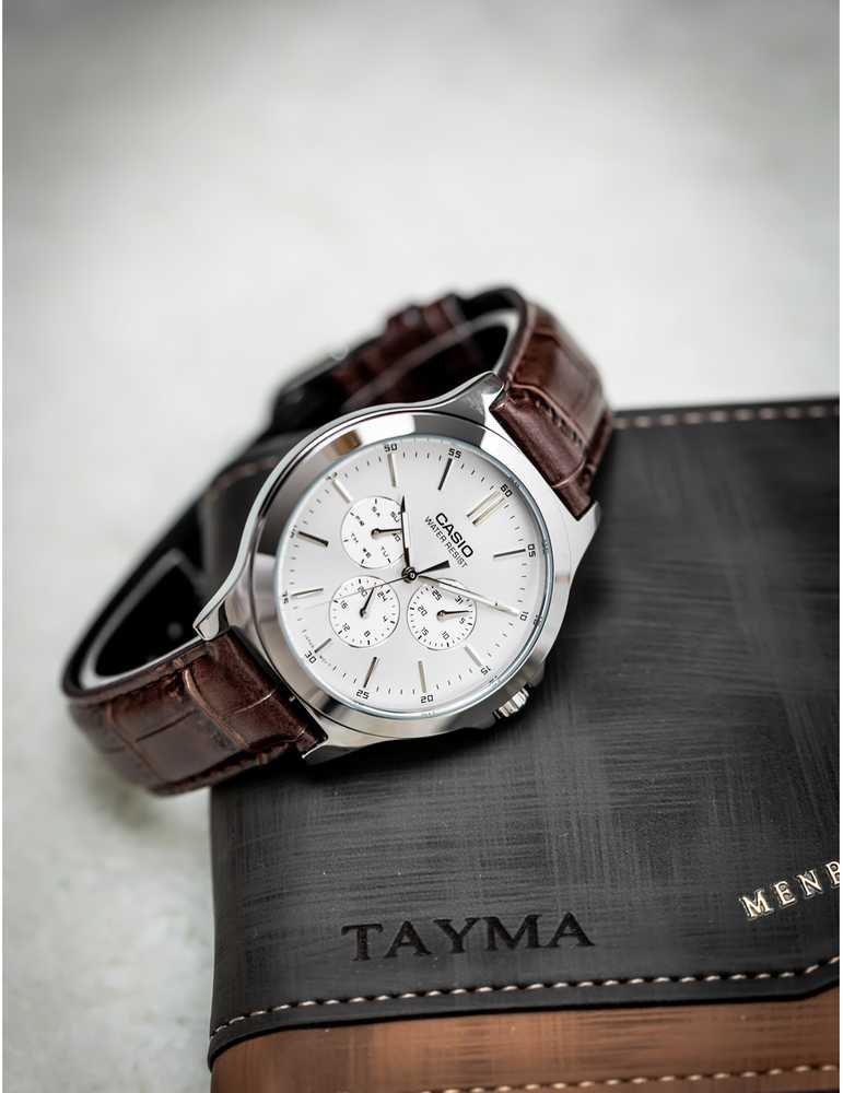 CASIO MTP-V300L-7A VYRIŠKAS LAIKRODIS (AE74B) + DĖŽUTĖ