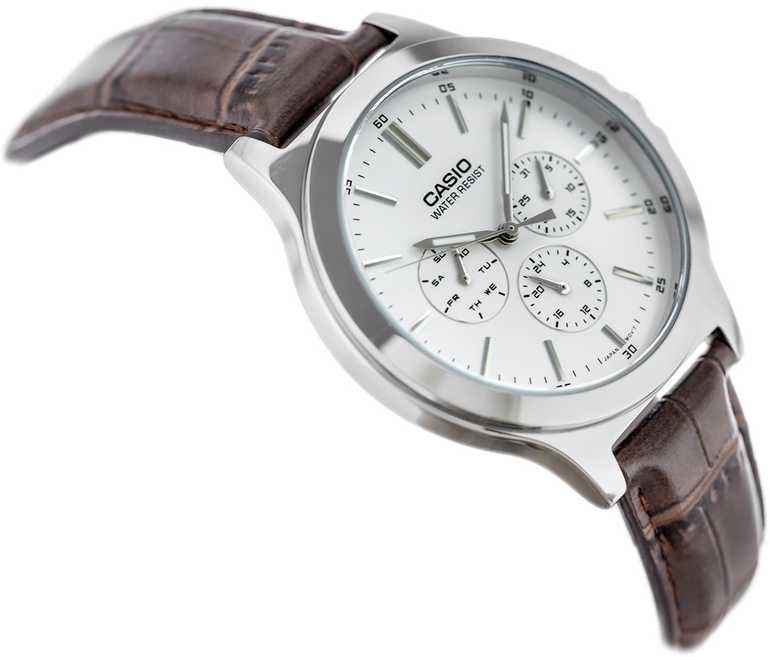 CASIO MTP-V300L-7A VYRIŠKAS LAIKRODIS (AE74B) + DĖŽUTĖ