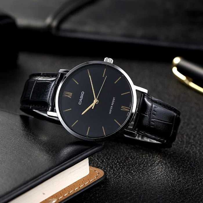 Laikrodis vyrams CASIO MTP-VT01L-1B + BOX (zd165g)