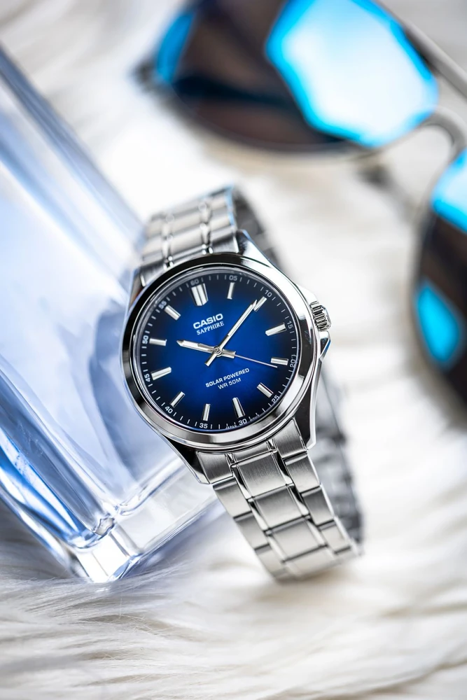 Laikrodis CASIO MTS-RS100D-2A MEN'S WATCH + BOX