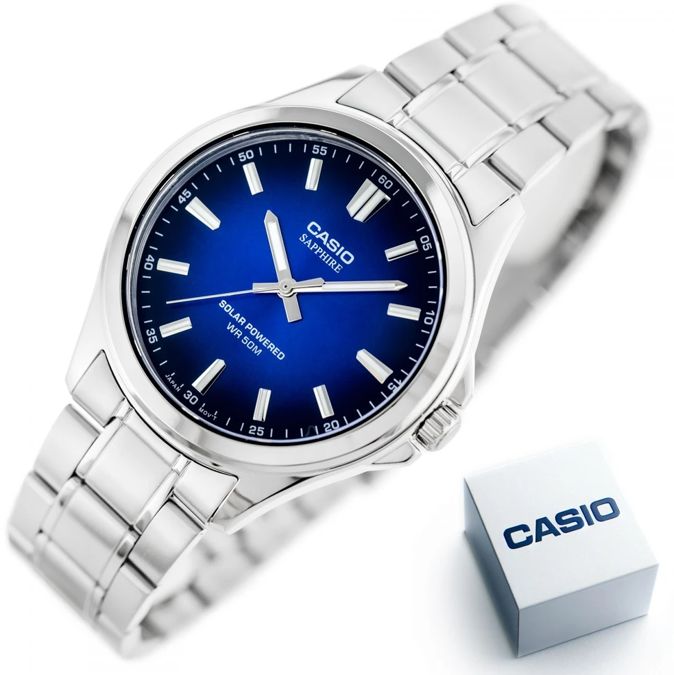 Laikrodis CASIO MTS-RS100D-2A MEN'S WATCH + BOX