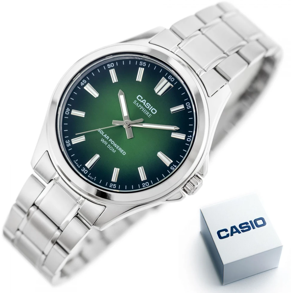 Laikrodis CASIO MTS-RS100D-3A MEN'S WATCH + BOX