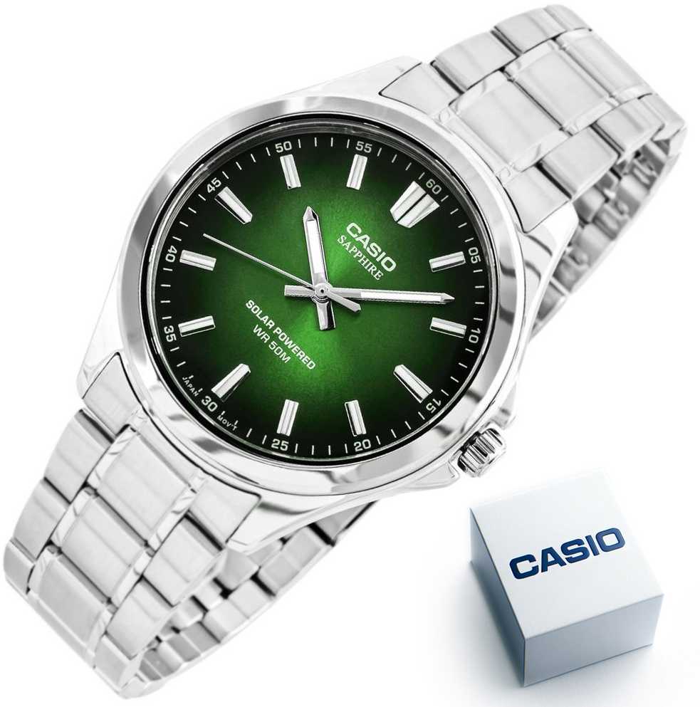 Laikrodis CASIO MTS-RS100D-3A MEN'S WATCH + BOX