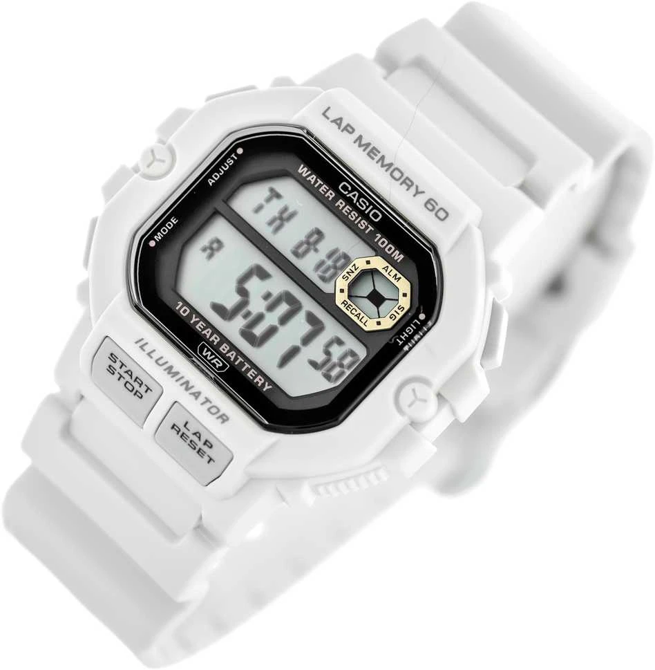 CASIO sportinis vyriškas laikrodis WS-1400H-8A + dėžutė (zd271d)
