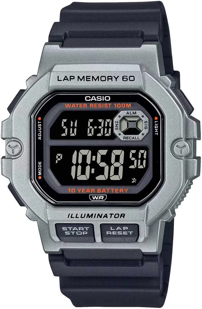 CASIO Sports WS-1400H-1B VYRIŠKAS LAIKRODIS + DĖŽĖ