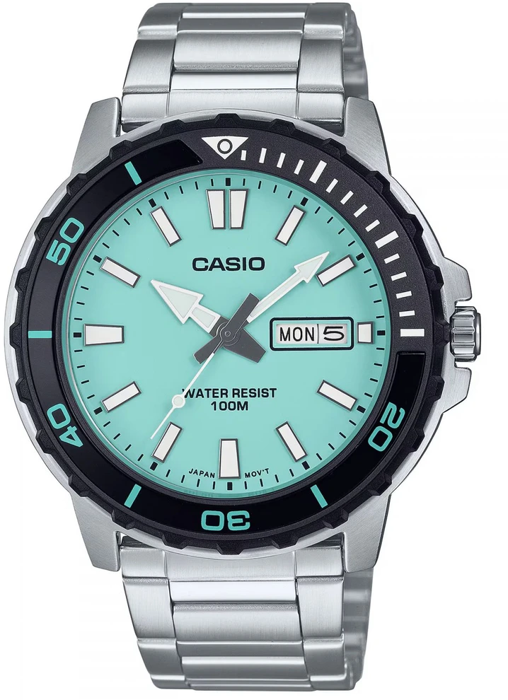 „Casio“ vyriškas laikrodis MTD-125D-2A2 + BOX WR100
