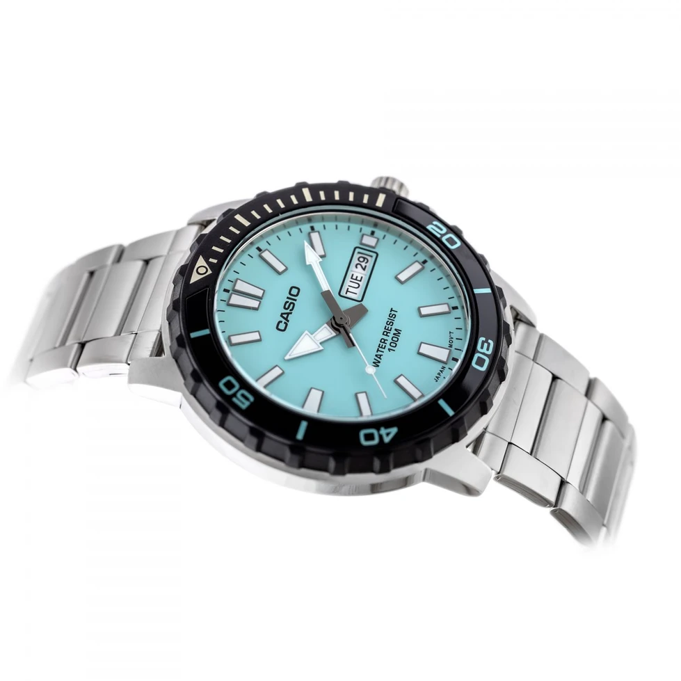 „Casio“ vyriškas laikrodis MTD-125D-2A2 + BOX WR100