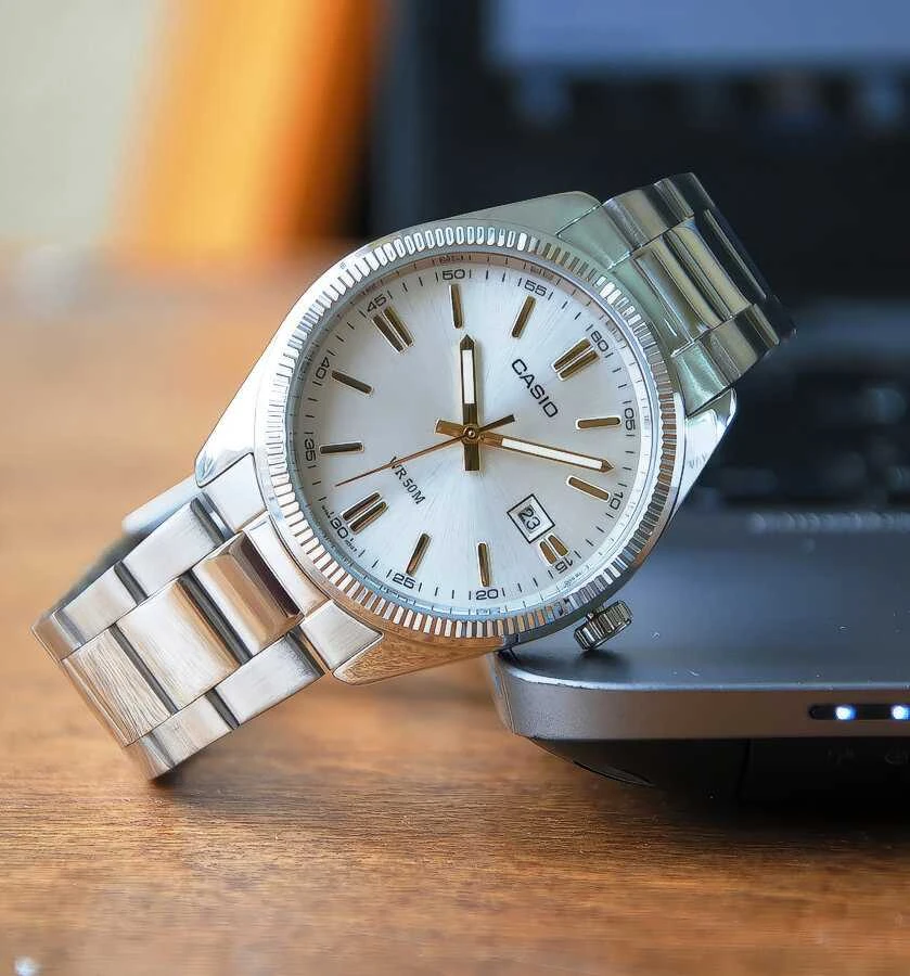 Laikrodis vyrams CASIO MTP-1302D-7A2VDF (zd072a) + dėžutė