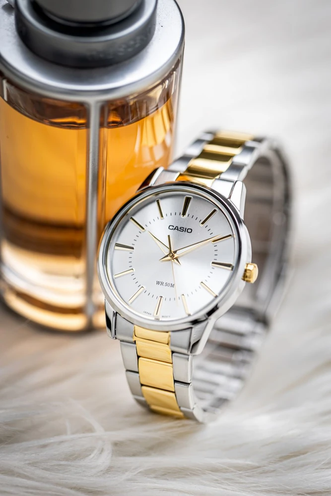 CASIO VYRIŠKAS LAIKRODIS MTP-1303SG-7A (zd195a) + DĖŽUTĖ