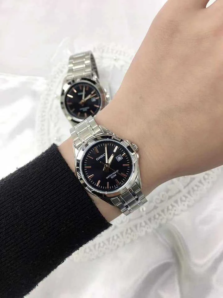 CASIO VYRIŠKAS LAIKRODIS MTP-1308D-1A2 (zd177c) + DĖŽUTĖ