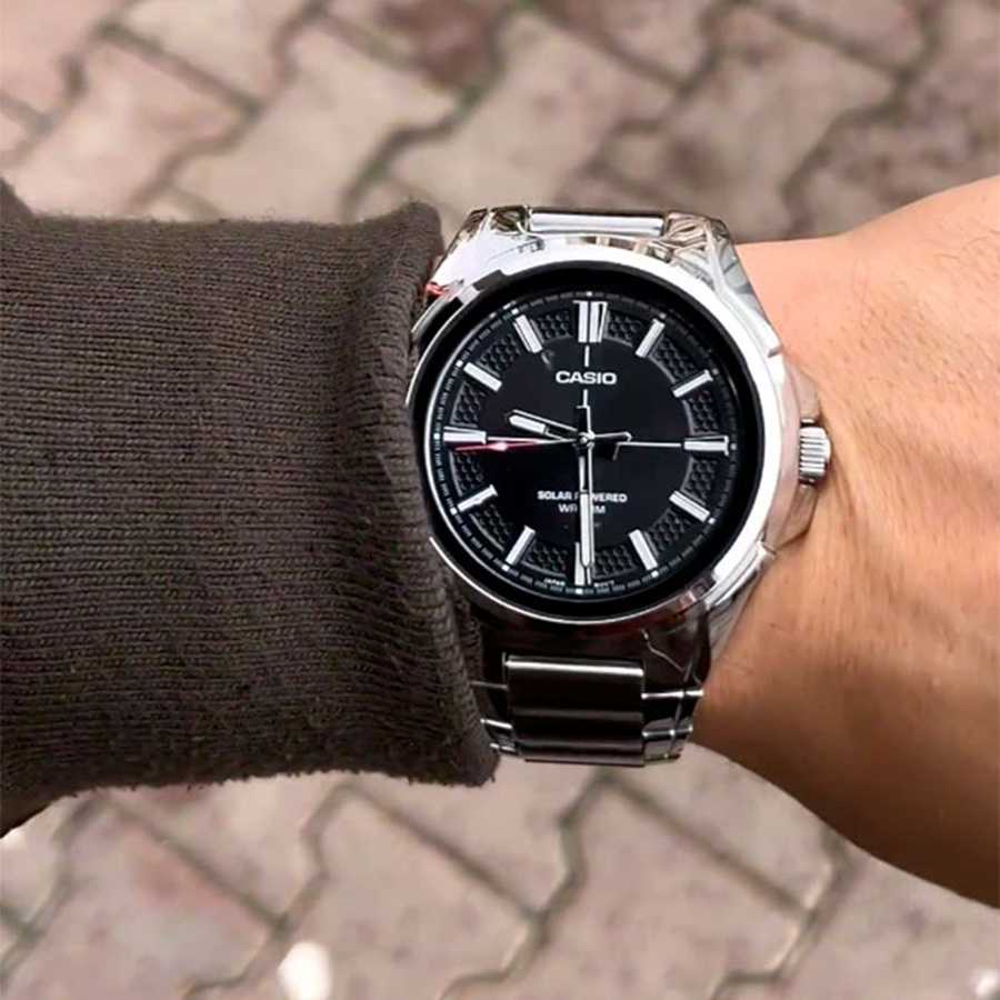 Casio Vyriškas laikrodis MTP-RS100D-1A + DĖŽUTĖ