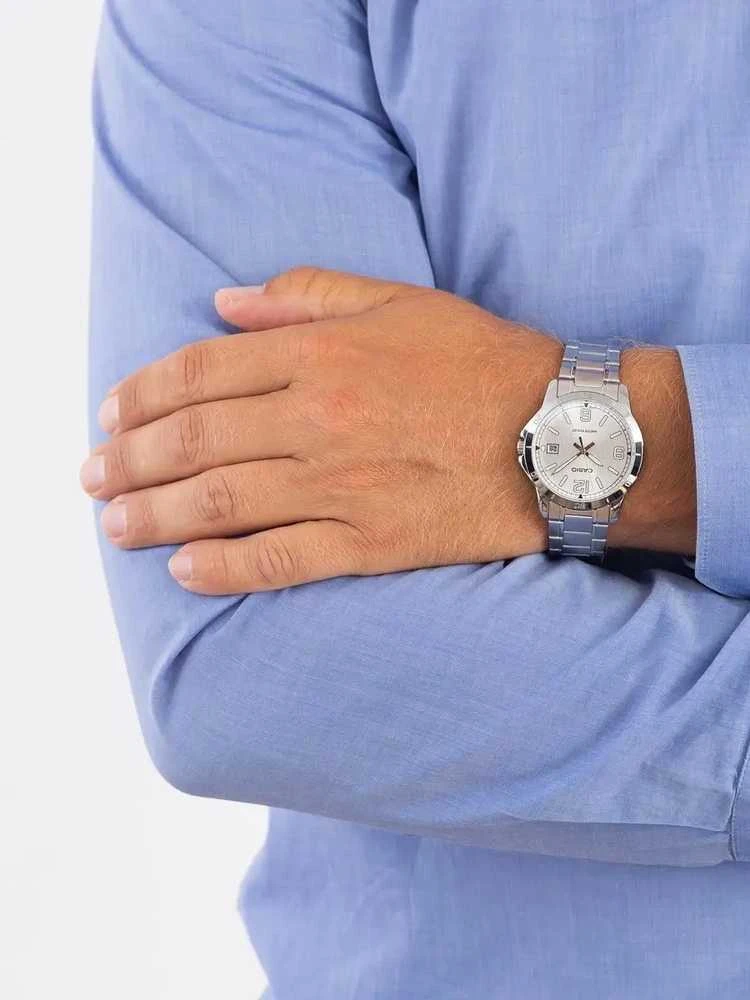 Casio Vyriškas laikrodis MTP-V004D-7B2 + dėžutė