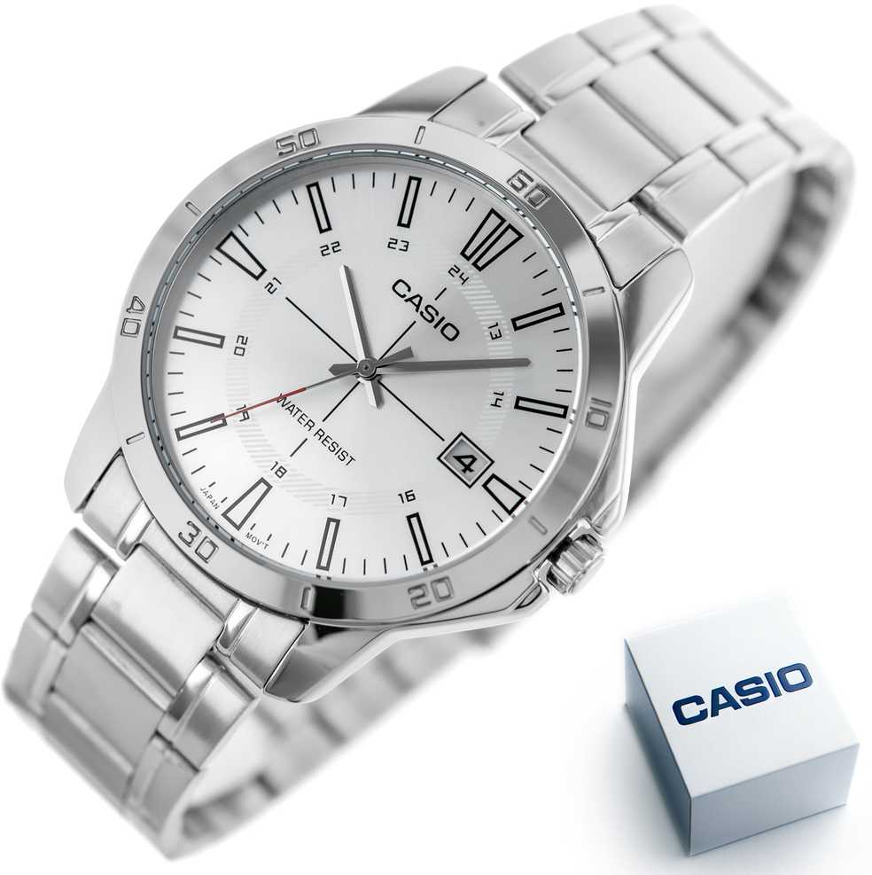Casio vyriškas laikrodis MTP-V004D-7CUDF (zd251a) + dėžutė