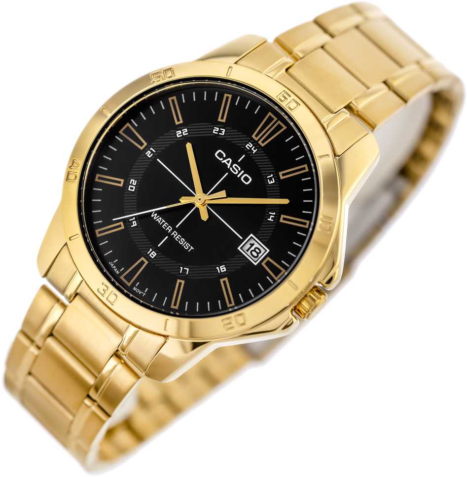 Casio vyriškas laikrodis MTP-V004G-1CUDF (zd251b) + dėžutė