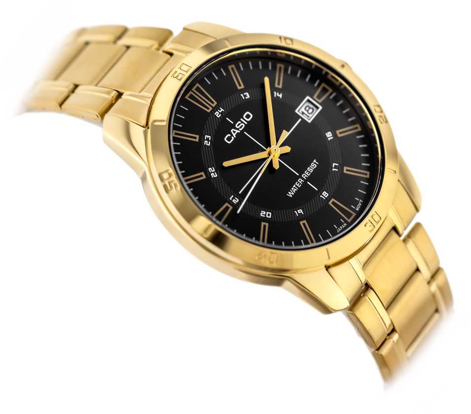 Casio vyriškas laikrodis MTP-V004G-1CUDF (zd251b) + dėžutė