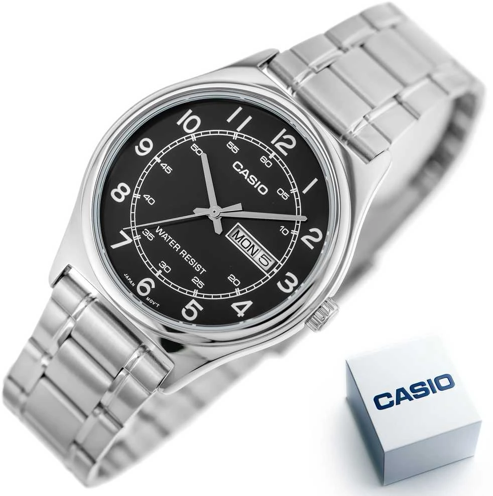 Casio vyriškas laikrodis MTP-V006D-1B2 + dėžutė