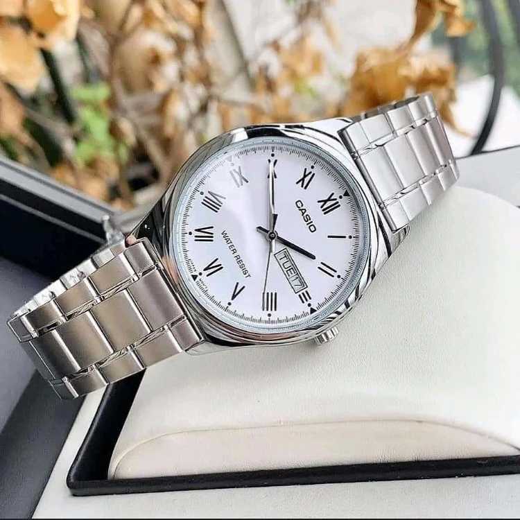 CASIO VYRIŠKAS LAIKRODIS MTP-V006D-7B (zd210j) + DĖŽUTĖ