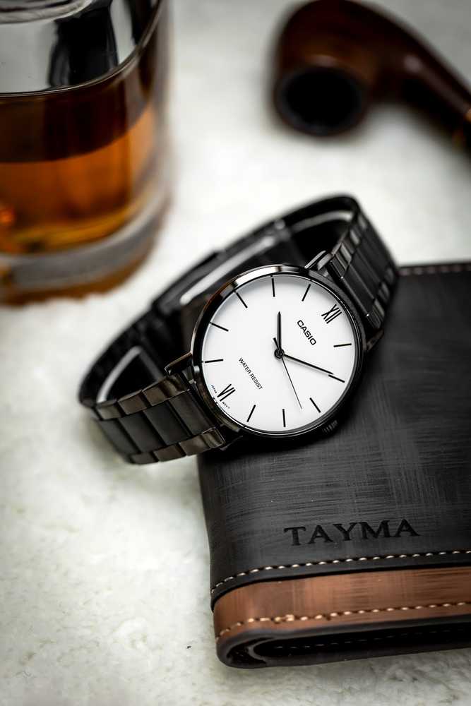 Casio vyriškas laikrodis MTP-VT01B-7B + dėžutė