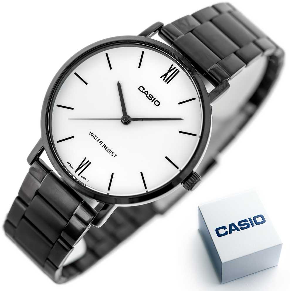 Casio vyriškas laikrodis MTP-VT01B-7B + dėžutė