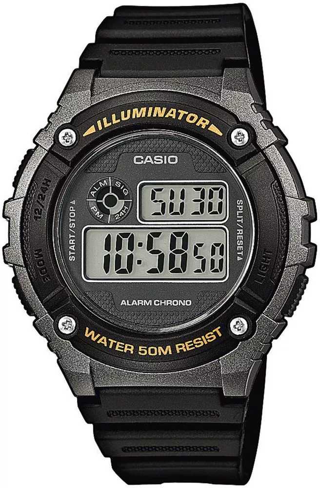 Casio vyriškas laikrodis W-216H-1BVDF + dėžutė