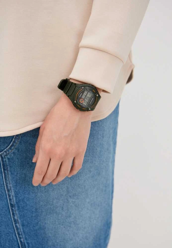 Casio vyriškas laikrodis W-216H-3B + dėžutė
