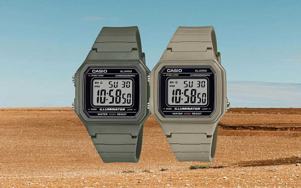 Casio W-217H-3A laikrodis + dėžutė