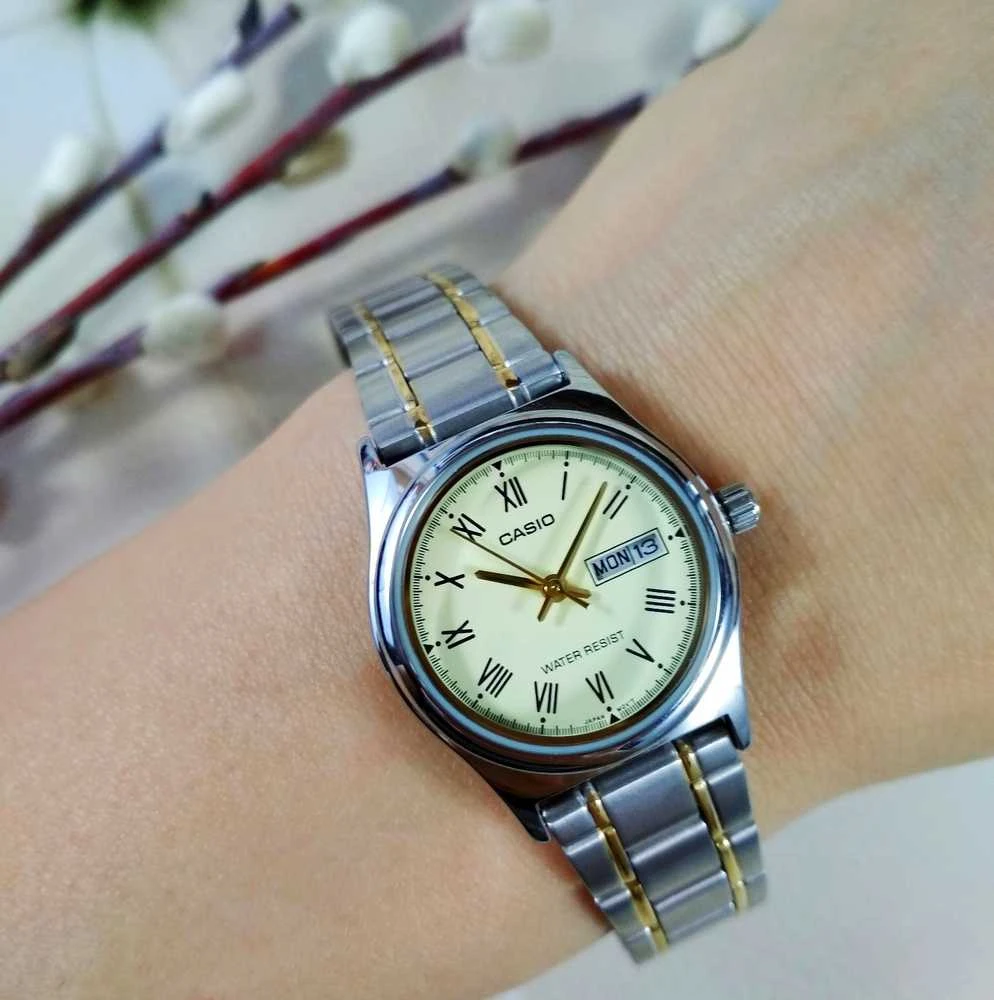 Laikrodis CASIO WOMEN'S WATCH LTP-V006SG-9B + BOX