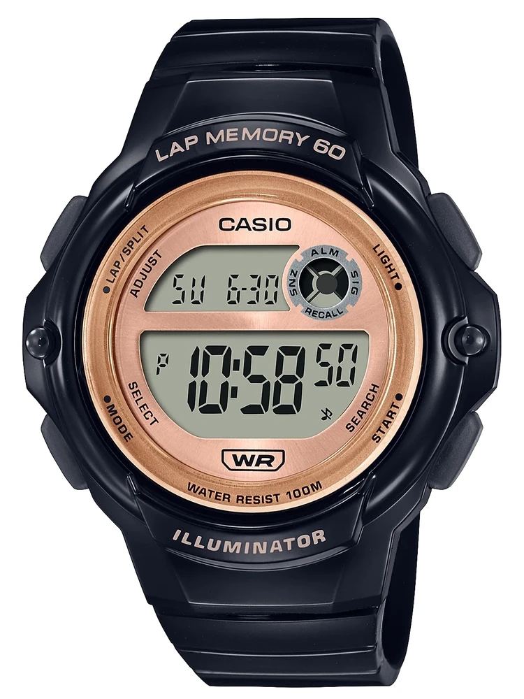 Laikrodis CASIO WOMEN'S WATCH LWS-1200H-1AVDF + BOX