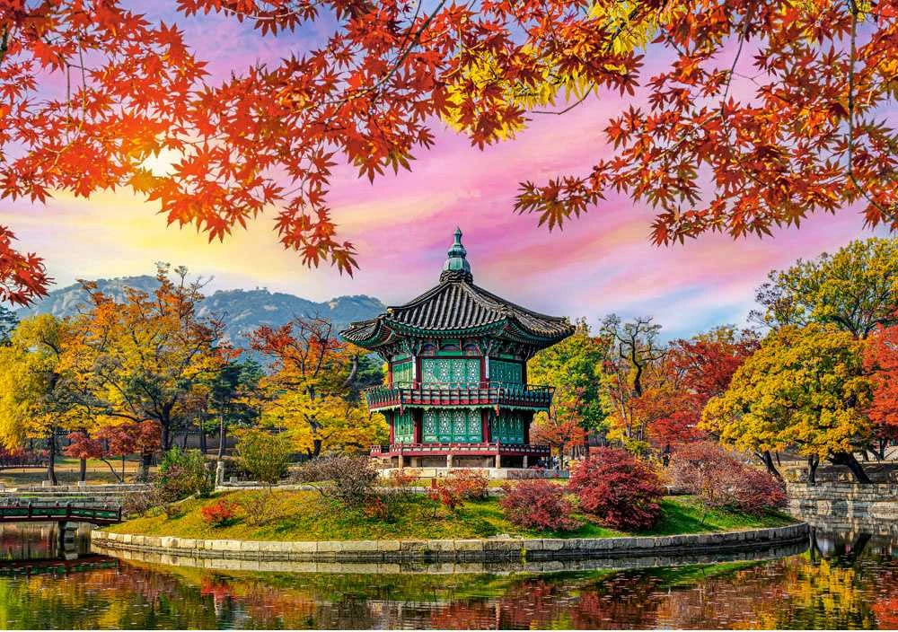 Castorland dėlionė Gyeongbokgung Palace, Seoul, South Korea 500 det