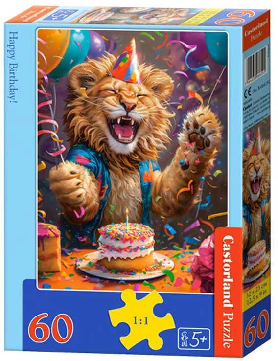 Castorland dėlionės Happy Birthday! 60 det.
