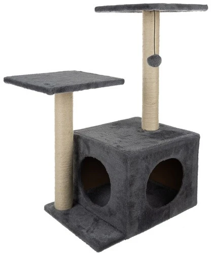 Purlov Draskyklė katėms, 71 x 44 x 34 cm, pilkos spalvos