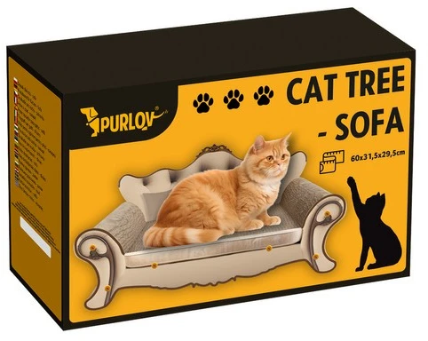 Bestway ISO TRADE Kačių įbrėžimo stulpas - sofa Purlov 24285, patogumas ir funkcionalumas