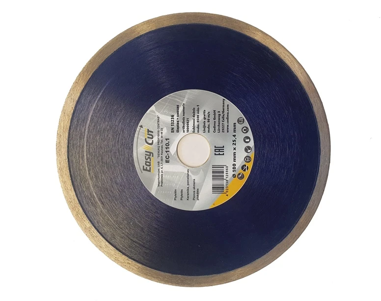 Deimantinis pjovimo diskas Cedima EC-110.1 115×22,23×1,5mm
