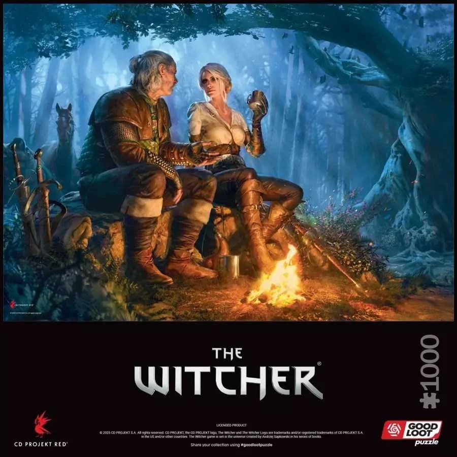 „Cenega“ dėlionė „Good Loot Gaming“ – „The Witcher: Journey of Ciri“, 1000 vnt.
