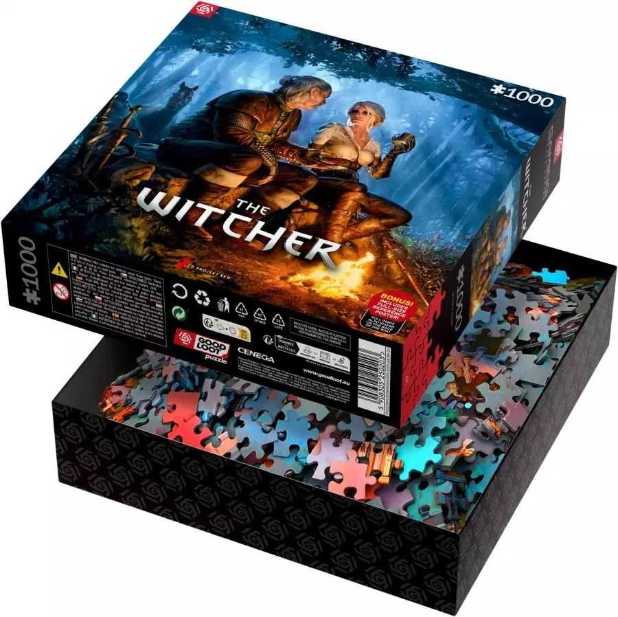 „Cenega“ dėlionė „Good Loot Gaming“ – „The Witcher: Journey of Ciri“, 1000 vnt.